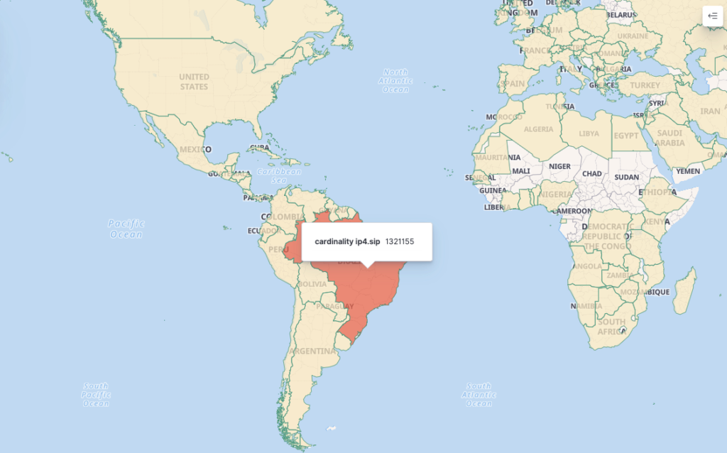 Mais de 1,3 milhão de nós detectados no Brasil